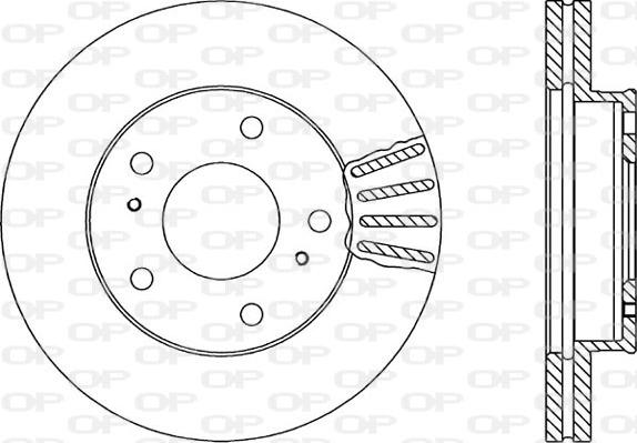 Open Parts BDA1709.20 - Discofreno www.autoricambit.com