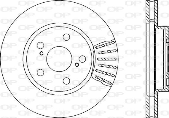 Open Parts BDA1725.20 - Discofreno www.autoricambit.com