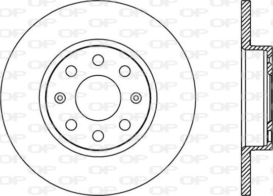 Open Parts BDA2444.10 - Discofreno www.autoricambit.com