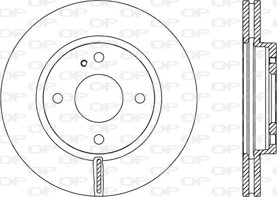 Open Parts BDR2454.20 - Discofreno www.autoricambit.com