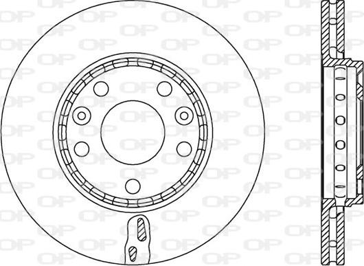 Open Parts BDA2548.20 - Discofreno www.autoricambit.com