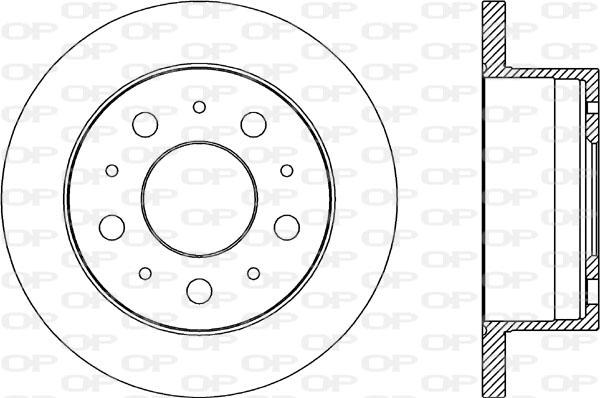 Open Parts BDA2033.10 - Discofreno www.autoricambit.com