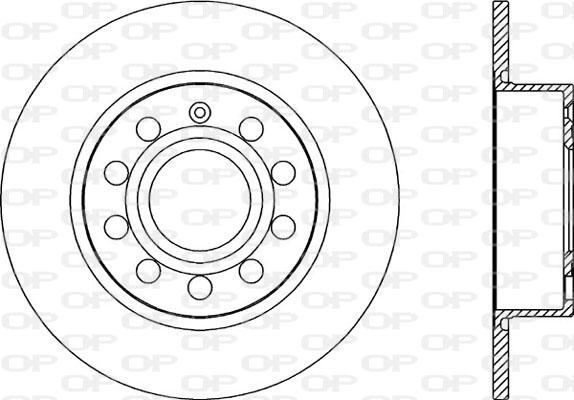 Open Parts BDA2028.10 - Discofreno www.autoricambit.com