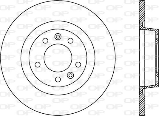 Open Parts BDA2382.10 - Discofreno www.autoricambit.com