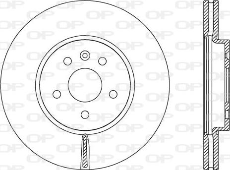 Open Parts BDA2716.20 - Discofreno www.autoricambit.com