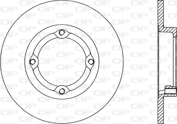 Open Parts BDR1497.10 - Discofreno www.autoricambit.com