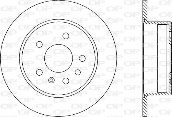 Open Parts BDR1408.10 - Discofreno www.autoricambit.com