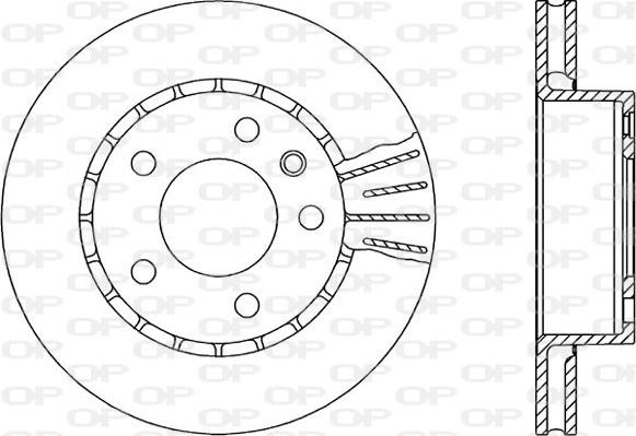 Open Parts BDR1407.20 - Discofreno www.autoricambit.com