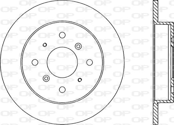 Open Parts BDR1056.10 - Discofreno www.autoricambit.com