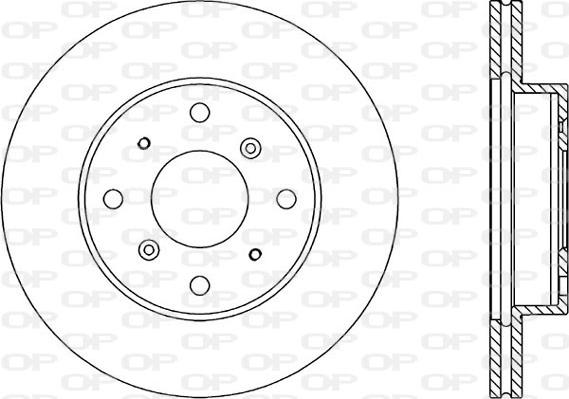 Open Parts BDR1053.20 - Discofreno www.autoricambit.com