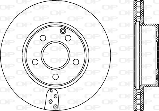 Open Parts BDR2391.20 - Discofreno www.autoricambit.com