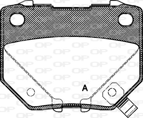 Lucas Electrical 6133089 - Kit pastiglie freno, Freno a disco www.autoricambit.com