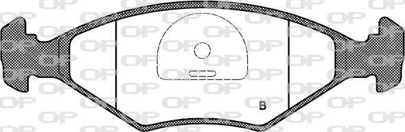 Open Parts BPA0281.42 - Kit pastiglie freno, Freno a disco www.autoricambit.com
