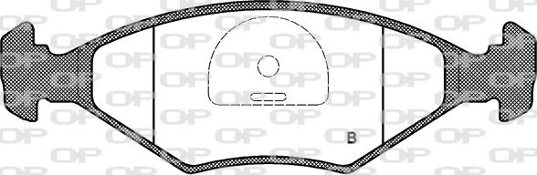 Open Parts BPA0281.32 - Kit pastiglie freno, Freno a disco www.autoricambit.com