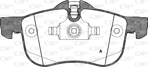 Open Parts BPA0719.00 - Kit pastiglie freno, Freno a disco www.autoricambit.com