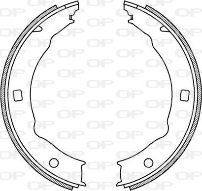 Open Parts BSA2199.00 - Kit freno, freni a tamburo www.autoricambit.com