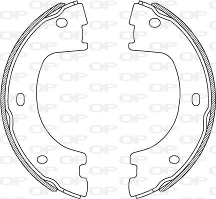 Open Parts BSA2244.00 - Kit freno, freni a tamburo www.autoricambit.com