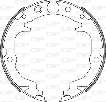 Open Parts BSA2247.00 - Kit freno, freni a tamburo www.autoricambit.com