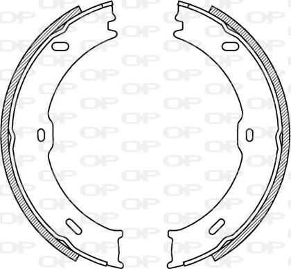 Open Parts BSA2217.00 - Kit freno, freni a tamburo www.autoricambit.com