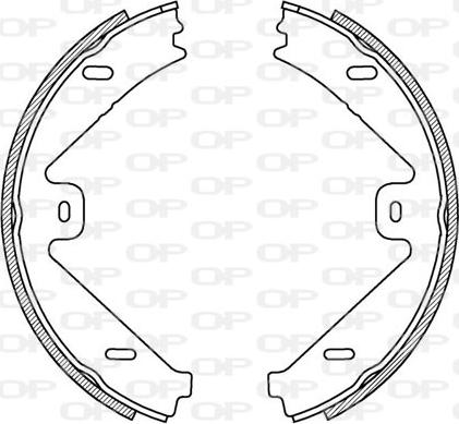 Open Parts BSA2225.00 - Kit freno, freni a tamburo www.autoricambit.com