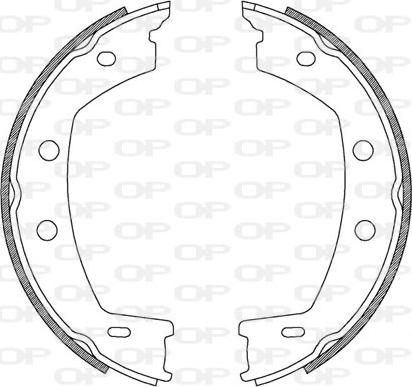 Open Parts BSA2226.00 - Kit freno, freni a tamburo www.autoricambit.com