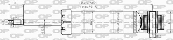 Open Parts SAB8612.32 - Ammortizzatore www.autoricambit.com