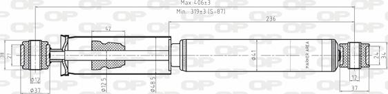 Open Parts SAB8088.32 - Ammortizzatore www.autoricambit.com