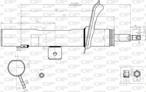 Open Parts SAB8194.31 - Ammortizzatore www.autoricambit.com