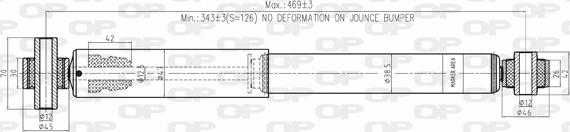 Open Parts SAB8193.32 - Ammortizzatore www.autoricambit.com