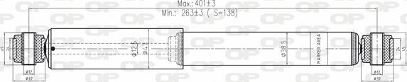 Open Parts SAB8159.32 - Ammortizzatore www.autoricambit.com