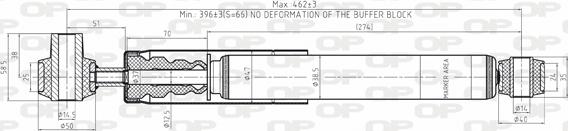 Open Parts SAB8156.32 - Ammortizzatore www.autoricambit.com