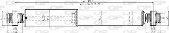 Open Parts SAB8179.32 - Ammortizzatore www.autoricambit.com