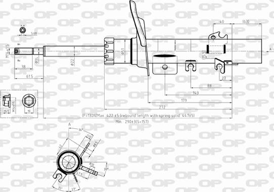 Open Parts SAB8359.31 - Ammortizzatore www.autoricambit.com