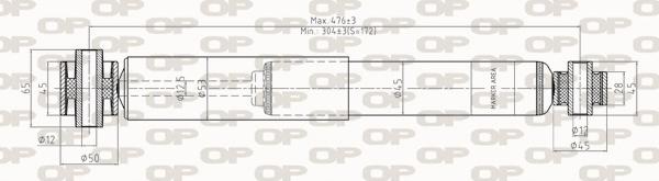 Open Parts SAB8260.32 - Ammortizzatore www.autoricambit.com