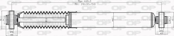 Open Parts SAB8202.32 - Ammortizzatore www.autoricambit.com