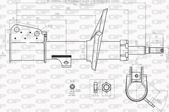 Open Parts SAB8211.31 - Ammortizzatore www.autoricambit.com