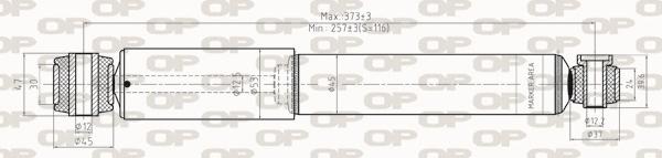 Open Parts SAB8281.32 - Ammortizzatore www.autoricambit.com