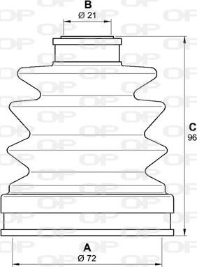 Open Parts SJK7176.00 - Cuffia, Semiasse www.autoricambit.com