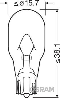 Osram 921NA - Lampadina, Indicatore direzione www.autoricambit.com