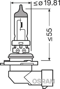 Osram 9006 - Lampadina, Faro di profondità www.autoricambit.com