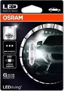 Osram 6498CW-01B - Lampadina, Luce di lettura www.autoricambit.com