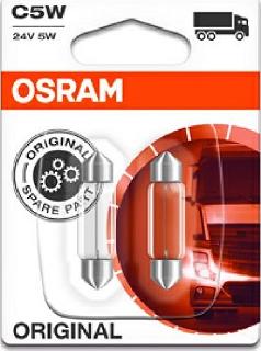 Osram 6423-02B - Lampadina, Luce targa www.autoricambit.com