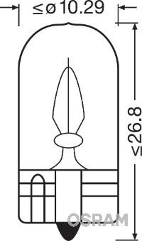 Osram 2821-02B - Lampadina, Indicatore direzione www.autoricambit.com