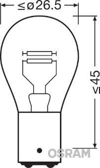 Osram 7528ULT - Lampadina, Indicatore direzione www.autoricambit.com