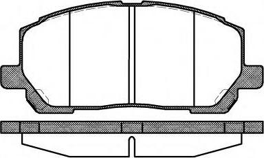 Magneti Marelli 600000097980 - Kit pastiglie freno, Freno a disco www.autoricambit.com