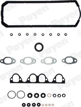 Payen DV850 - Kit guarnizioni, Testata www.autoricambit.com