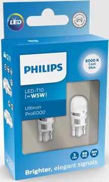 PHILIPS 11961XU60X2 - Lampadina, Luce abitacolo www.autoricambit.com