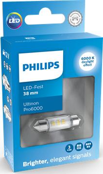 PHILIPS 11854CU60X1 - Lampadina, Luce abitacolo www.autoricambit.com