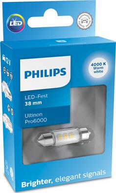 PHILIPS 11854WU60X1 - Lampadina, Luce abitacolo www.autoricambit.com