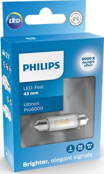 PHILIPS 11866CU60X1 - Lampadina, Luce abitacolo www.autoricambit.com